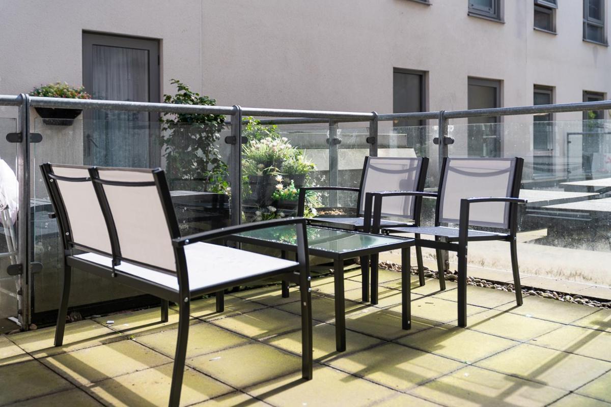 Liverpool St Shoreditch London Terrace Apartment Extérieur photo